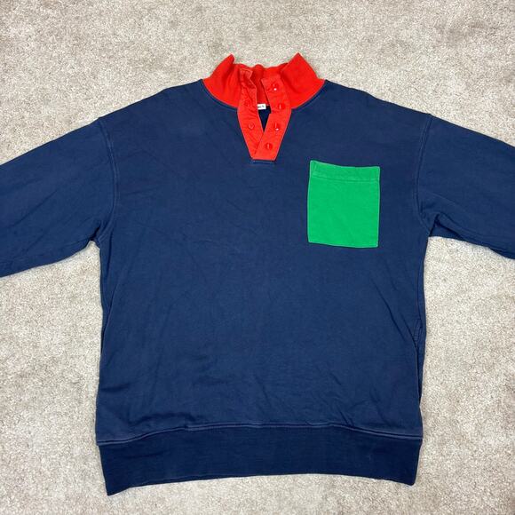 Rare Clare V. By Adam Scott Rugby Sweatshirt Men's Medium Severance - Picture 2 of 11